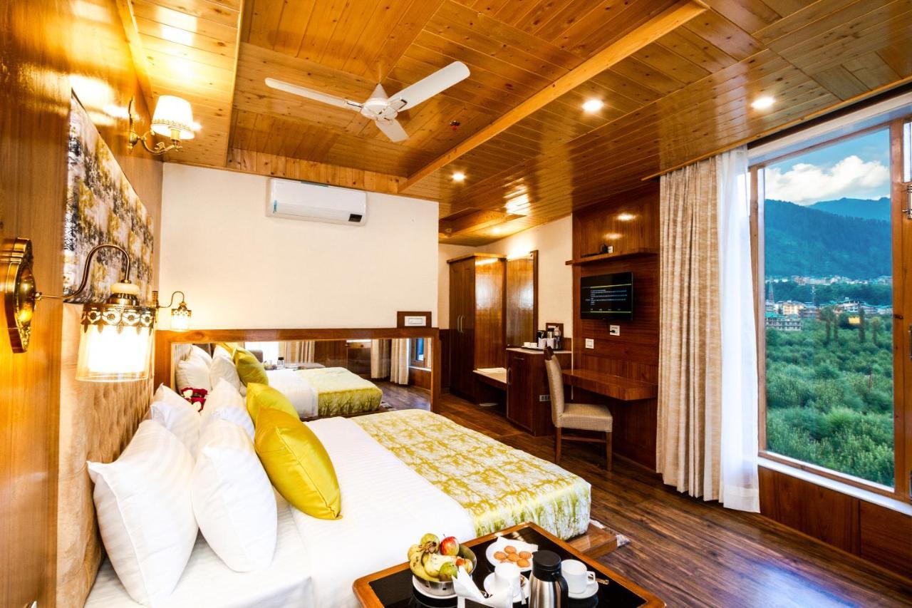 Suryansh Regency Manali Centrally Heated Air Cooled With Private Balconies Manāli Buitenkant foto