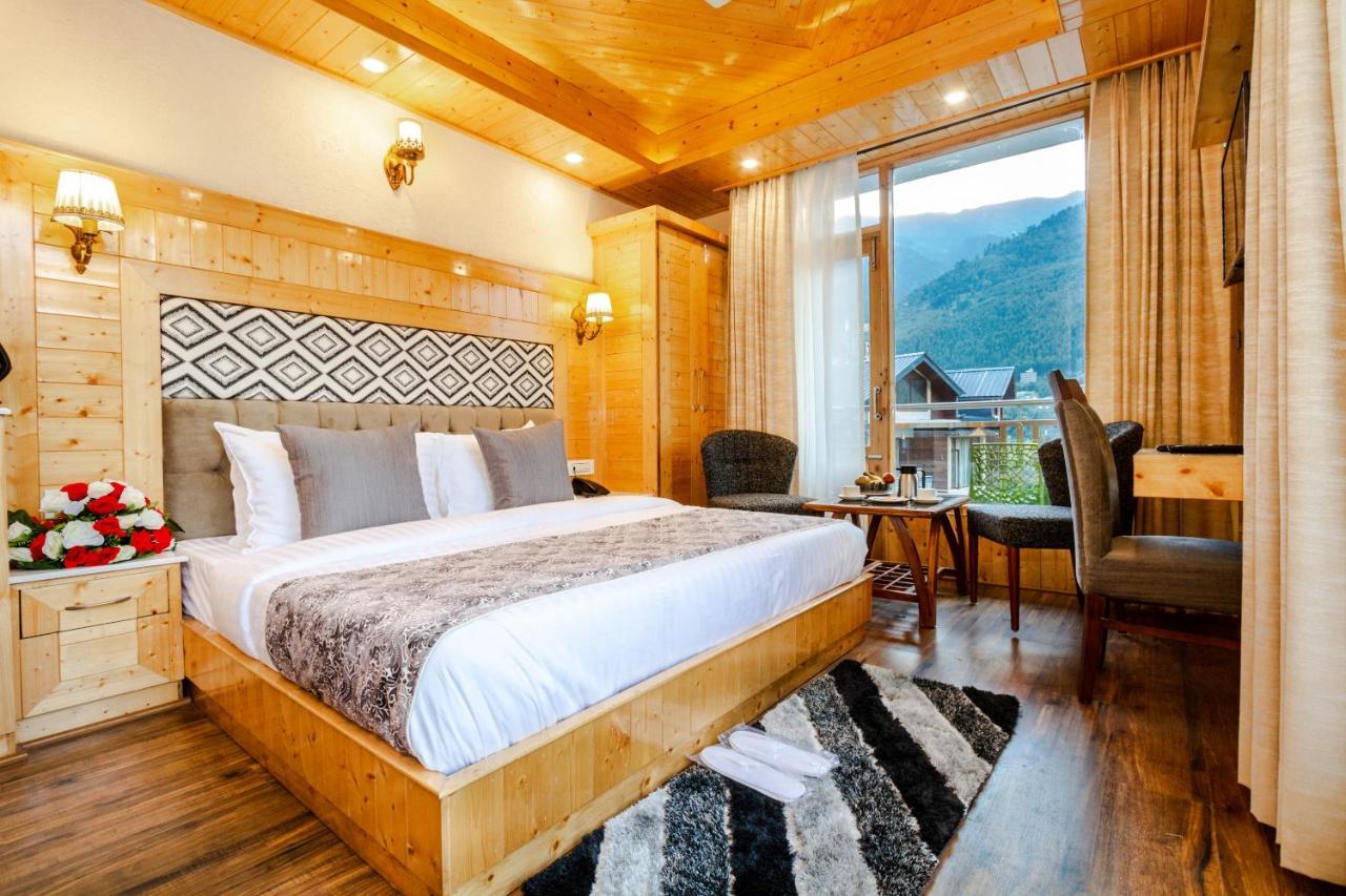 Suryansh Regency Manali Centrally Heated Air Cooled With Private Balconies Manāli Buitenkant foto